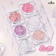 MATA CAHAYA Odbo POP IT WINK EYES 1.8g OD2020 Glitter Eyeshadow Eye Shadow | Helps Add Dimensions To Eyes And Face. Beautiful, Shiny, Easy To Use, Not Sticky, Clear Shiny Texture, Fits Light, Adds An Amazing Impression To The Makeup Appearance