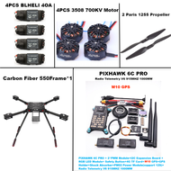 FPV 550 Hexa Frame PIXHAWK 6C PRO M8N M9N M10 Control Carbon Ardupilot Radio Telemetry Quadcopter 40