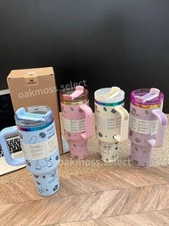 STANLEY x STITCH史丹利聯名款美版史迪仔卡通不銹鋼吸管杯保溫杯冰霸水杯40oz