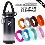 🎉✨Aquaflask Accessories Protective Boot for Hydroflask Water Bottle Bottom Silicone Sleeve Protective Cover Cap 12oz - 40oz BPA Free Bottom Silicone Sleeve Cover, Compatible with All Water Bottles with Bottom Width of 7.5cm&amp;9cm