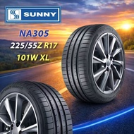 SUNNY Car Tire 205/45R17 21555R17 22555R17 225/60R17 265/65R17 AT with Free Tire Valve DOT2025