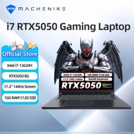 Machenike Light 17 Intel Core i7-13620H RTX5050 Gaming Laptop 17.3' 144Hz FHD Screen 16G RAM 512G SS
