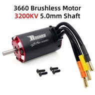 Rocket 3660 Brushless Motor 4250KV 3600KV 3200KV 2800KV w/Temp Sensor for 1/8 1/10 RC Car