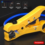 NOBELJIAOO Universal Cutter Stripper Wire Cable for Flat or Round UTP/STP RG59/6/7/11 Wire Coax Coax