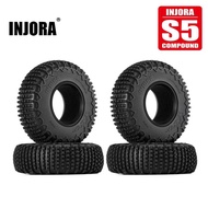 INJORA e5 S5 105*33mm 1.9" XHX Pin Wheel Tires for 1/10 RC Crawler Car (T1913P)