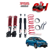 RSS Model Z Adjustable Absorber Suspension High Low Soft Hard Bodyshift for Perodua Axia / Bezza ( S