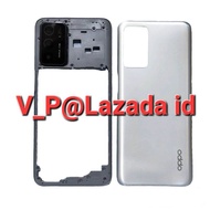 Casing Housing BackDoor + Bezel OPPO A16 CPH2269 ORIGINAL | Cassing Kesing Belakang Tutup Baterai Ba