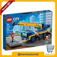 LEGO City 60324 Mobile Crane Road Construction Toy Features Life Skills