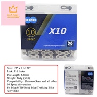 KMC bicycle chain X8 X9 X9EL X9SL X10 X10EL X10SL X11 X11EL X11SL X12 road mountain bike 8 9 10 11 1