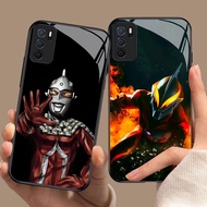 DK-90 Ultraman HD Glass Casing hp OPPO A16 A16S A95 A55 A74 A54S A54 F19 F19S Reno 6 Lite