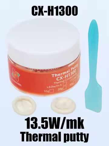 CX H1300 Thermal Putty 13.5W/m.K for VGA GPU IC Processor Rapid Cooling Thermal Pad Heat Blocking Pu