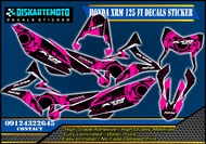 Honda Xrm 125 fi Decals Sticker