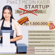 Paket Mesin Kasir Android / POS Android Samsung Lengkap