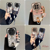 casing realme 12x 5g / 12 5g casing  TPU Soft material phone case with lanyard BBND