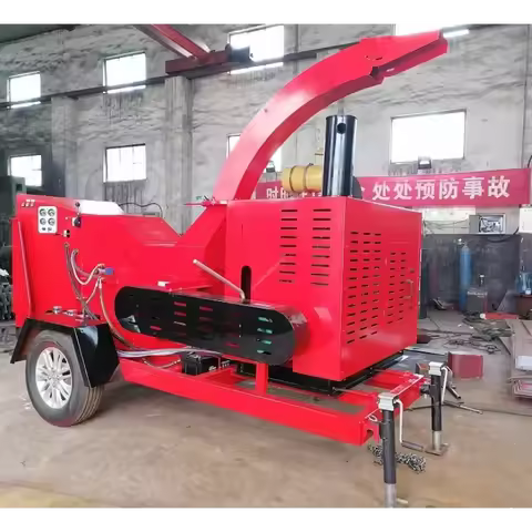 High Performance Commercial Industrial Wood Chipper Machine Crusher Diesel Wood Chipper Shredder Tre