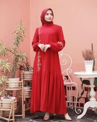 [ COD ] NEW COLLECTION KANAYA DRESS CERUTY PREMIUM COMBINASI BORDIR QUALITY ORIGINALBRAND REALPICT10