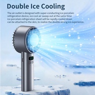 1pc + TYPE-C USB + 5200mAh + 5V/1A + Digital Display + Portable + Desktop, Upright, Handheld Cooling