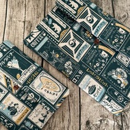 英國製作 深綠和風日本懷舊海報 電腦保護套 switch ipad kindle