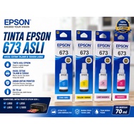 Epson 673 Ink OriginalOriginal Cyan Yellow Magenta Light Magenta For L800 L805 L850 L1800
