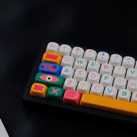PBT XOA MOA Profile Keycap GMK CYL Motif Keycaps Dye Sublimation GMK Clone Keycap For MX Switch Mech