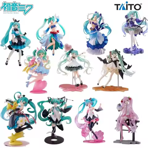 In Stock Original SEGA SPM Vocaloid Hatsune Miku Collectible Prize Figurine Desktop Display For Anim
