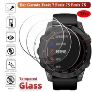 3Pcs 9H Premium Tempered Glass For Garmin Fenix 7S 6 6S 6X Pro 5 5S EPIX Smart Watch Clear HD Screen Protector Film Accessories