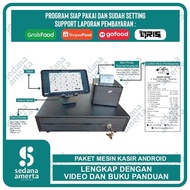 [Ready Stock] Paket Mesin Kasir Android Pos Tablet/Tab Samsung 8 Inch