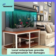 4ft fish tank cabinet stand table furniture frame steel wood base shelf bottom wrought iron rack