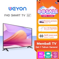 WEYON TV Smart Android 32/43/50 inch TV Led Murah 32 Promo Smart TV 32 inch Murah Promo Meriah Andro