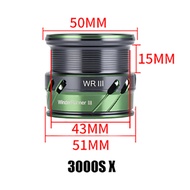 SeaKnight ยี่ห้อ WR III 5.2:1 รอกตกปลาปั่น 28lbs ระบบลากคาร์บอนไฟเบอร์ตกปลาล้อหมุน 2000-5000