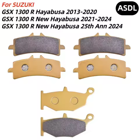 Motorcycle Brake Pads Ceramic Fiber for SUZUKI GSX1300R Hayabusa 2013-2020 2021-2024 GSX1300R New Ha