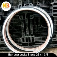 Lucky Stone Outer Tire 26x1 3/8 City Bike Sierra Lovina Bike Jengki