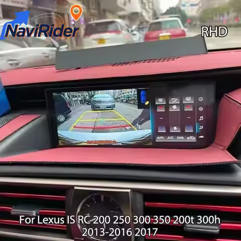 10.2'' RHD Android For Lexus IS RC 200 250 300 350 200t 300h 2013-2016 2017 Stereo WiFi Car Multimed