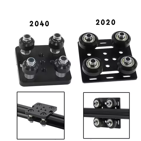 3D Printer Parts 2020 V-Openbuildd Wheels V Gantry Plat Set Special Slide Plate Pulley For 2020 /204
