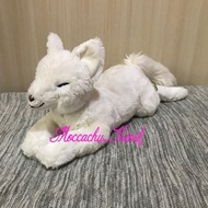 SUNLEMON PLUSH DOLL KNEE WHITE FOX / BONEKA RUBAH PUTIH SUNLEMON KODE 780