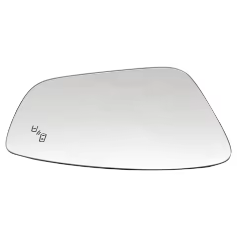 For VW Jetta Passat Beetle Heated Blind Spot Warning Heated Wing Rearview Mirror Flat Glass 5C685752