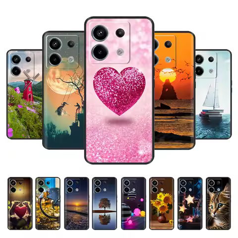 For Xiaomi Redmi Note 13 Pro 13Pro Case Soft Silicone Phone Case Funda for Xiomi Redmi Note 13 Pro P