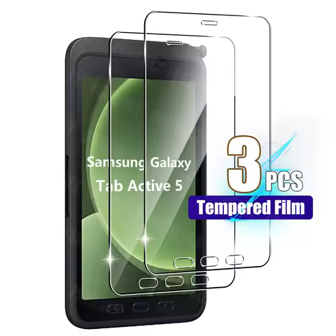 Screen Protector for Samsung Galaxy Tab Active 5 (8 inch) 2024 Tempered Glass Film HD 9H Hardness Sc