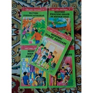 Koleksi siri 5 penyiasat edisi ENID BLYTON tahun 1995