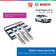 Ford Fiesta 1.0 Ecoboost Bosch Iridium Spark Plug Set of 3 Pcs - Made in Germany