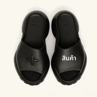 รองเท้าแตะกีฬาด้านล่างหนาของผู้หญิง SMFK ความไวในการออกแบบนูนตรงสวมใส่ได้แบบสวมจากประเทศจีน มูลค่าที