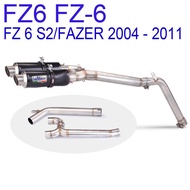[Promotion] Motorcycle Exhaust Pipe Suitable for FZ-6N FZ-6S FZ6 FZ6S 2004-2011