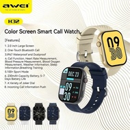 AWEI H32 Smartwatch 2.0 inch HD Touch Screen IP67 Waterproof Watch Bluetooth Call 100+ Sports Modes|