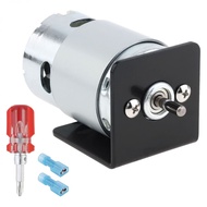 24V 895 DC Motor 3000RPM - 20000RPM High Speed High Torque Micro Motor Built-in Cooling Fan for DIY 