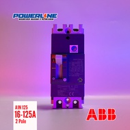 ABB A1N 125 TMF 15-125A 2 Pole Molded Case Circuit Breaker