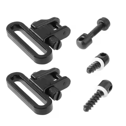 Two Point Sling Swivel and Sling Swivel Screw Studs, Sling Swivel Mounts with 3 Sling Screw Studs an