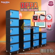 LEMARI KINGDOM KUNCI SWING SLAP ZEBRA PUTIH LEMARI PLASTIK LEMARI PAKAIAN MINIMALIS LEMARI BAJU LEMA