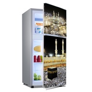 Ka'bah motif 2-door Refrigerator Sticker