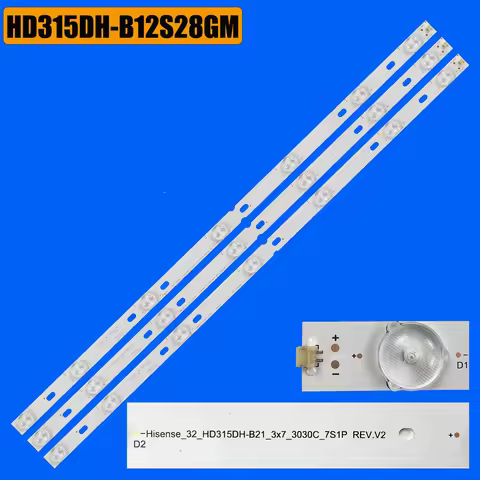 LED Backlight strip for 32H4C LED32EC290N LED32K188 LED32K198 LED32KEC2 LED32H166 LED32EC300JD LED32
