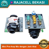 Pre-Amp Mic Super Mini Penguat Mikropon COndensor Microphone Amplifier